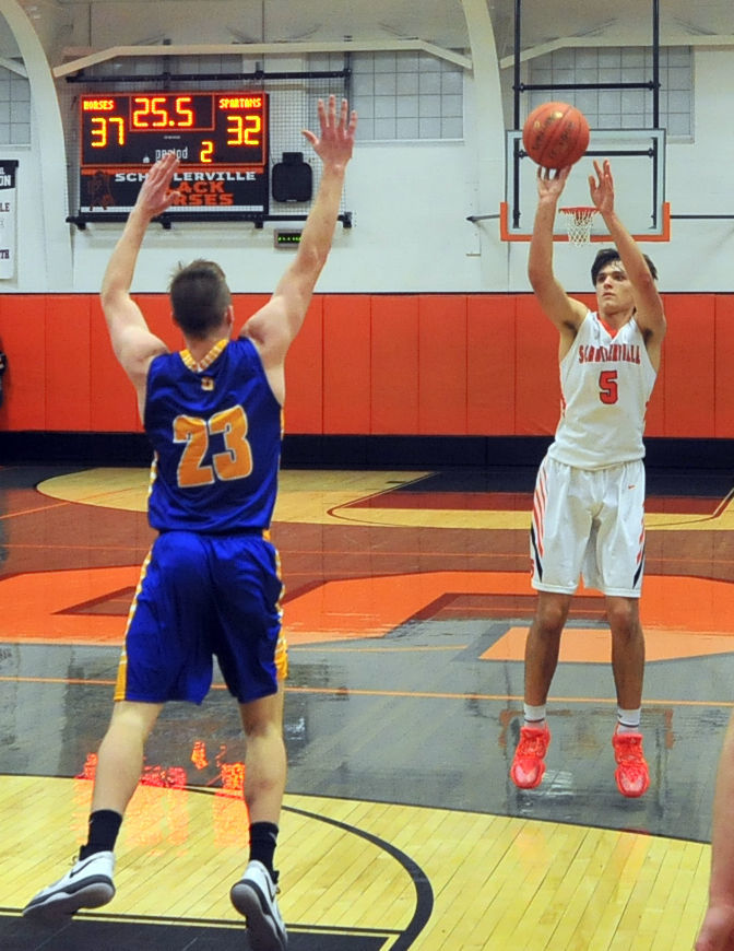 Boys basketball: Queensbury at Schuylerville